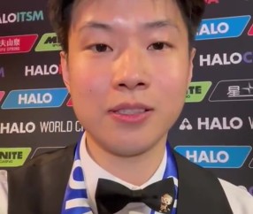 赵心童录视频感谢球迷：谢谢这么长时间以来对我的鼓励和陪伴