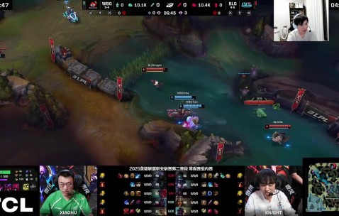 Letme看BLG胜WBG knight超神8-0阿卡丽：BLG真回来了！